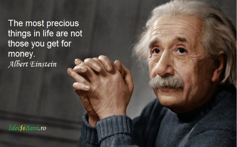 Albert Einstein: 25 de idei geniale pentru o viaţă de succes