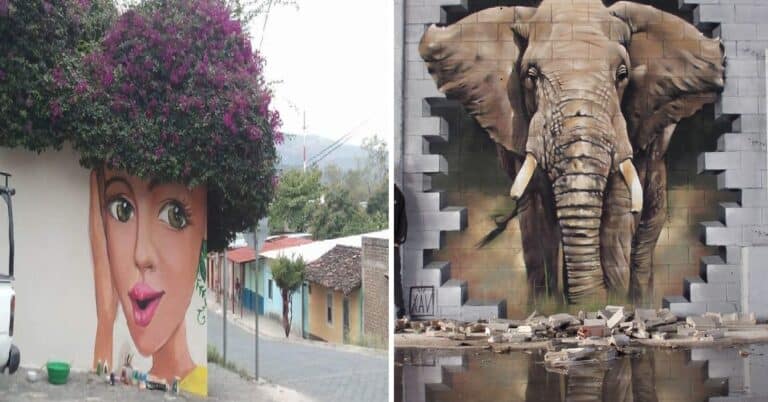25 de piese fenomenale de artă stradală care ne oferă o viziune total diferită asupra acestei lumi
