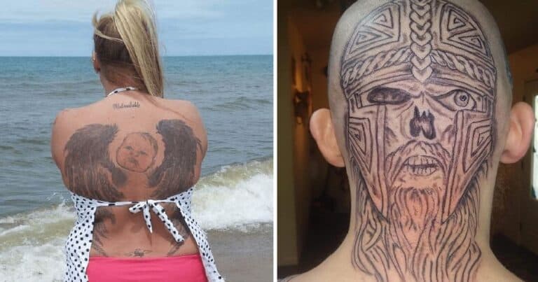 15 persoane care au vrut sa isi faca un tatuaj unic insa au ajuns sa regrete amarnic aceasta decizie