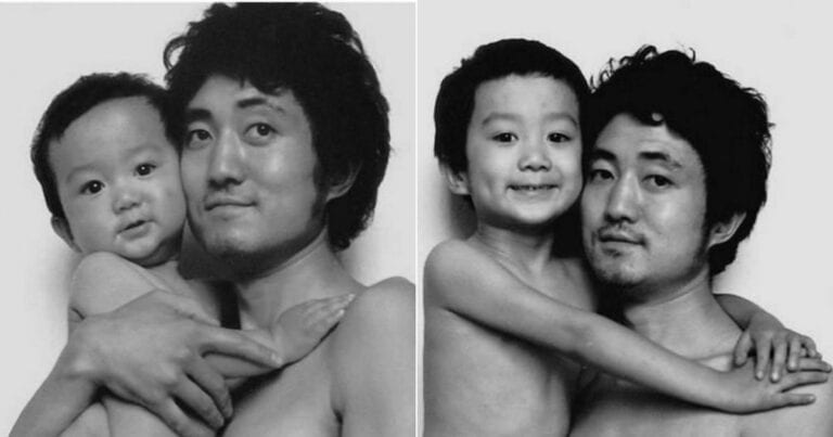 Priviți aceste fotografii pe care le-a făcut un tată cu fiul său în decursul a 26 de ani