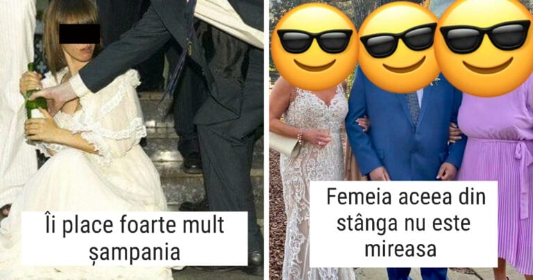 20 de oameni ne împărtășesc poze de la cele mai ciudate nunți la care au fost