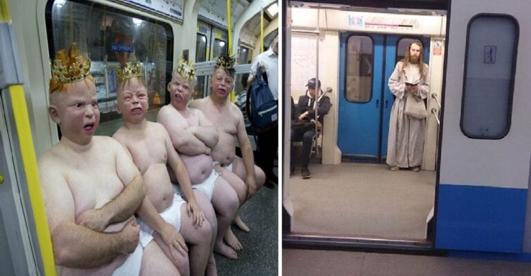 15 fotografii care ne demonstreaza ca o calatorie cu metroul poate sa fie o adevarata aventura
