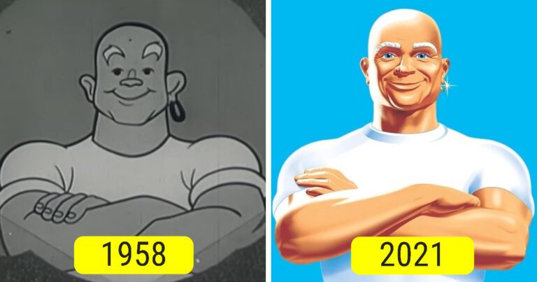 13 imagini care ne arată cum s-a schimbat aspectul mascotelor unor branduri celebre: atunci vs. acum