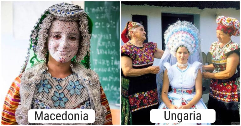 20 de fotografii cu rochii de mireasă tradiționale din întreaga lume