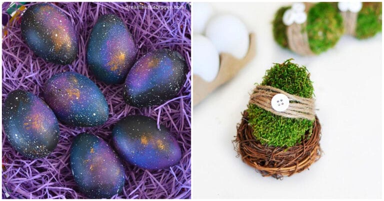 20 de idei uimitoare pentru decorarea ouălor de Paște